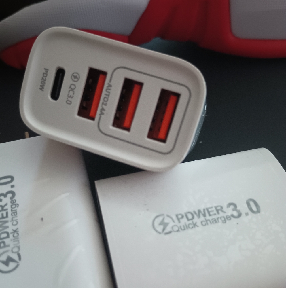 New 3PK Blazing PD 20W Quick Fast Wall Charger Set